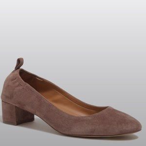 J. Crew Anya Block Suede Heels / 6.5 - Women | Color: Pink